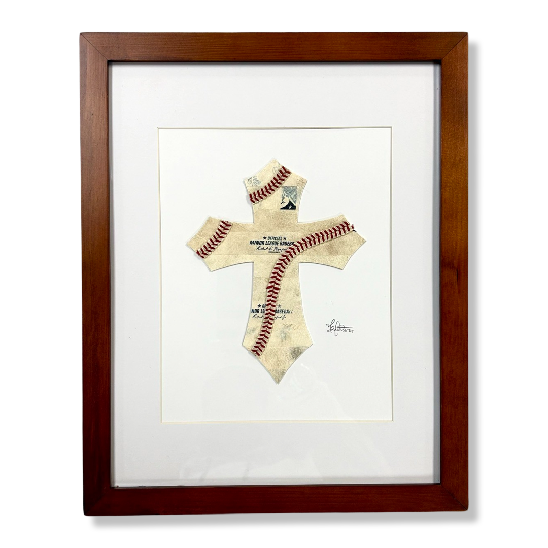"Two Seam Cross" Original Artwork
