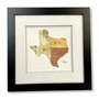 Texas State Original Artwork - made from used baseballs, handcrafted artwork showcasing Texas pride.
