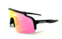 Diamond Krew Splash Black & Pink Baseball Sunglasses | black frame product view