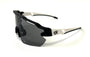 Diamond Krew Phantom Baseball Sunglasses | black and white frame product view