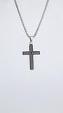 Lord's Prayer Cross Pendant Necklace