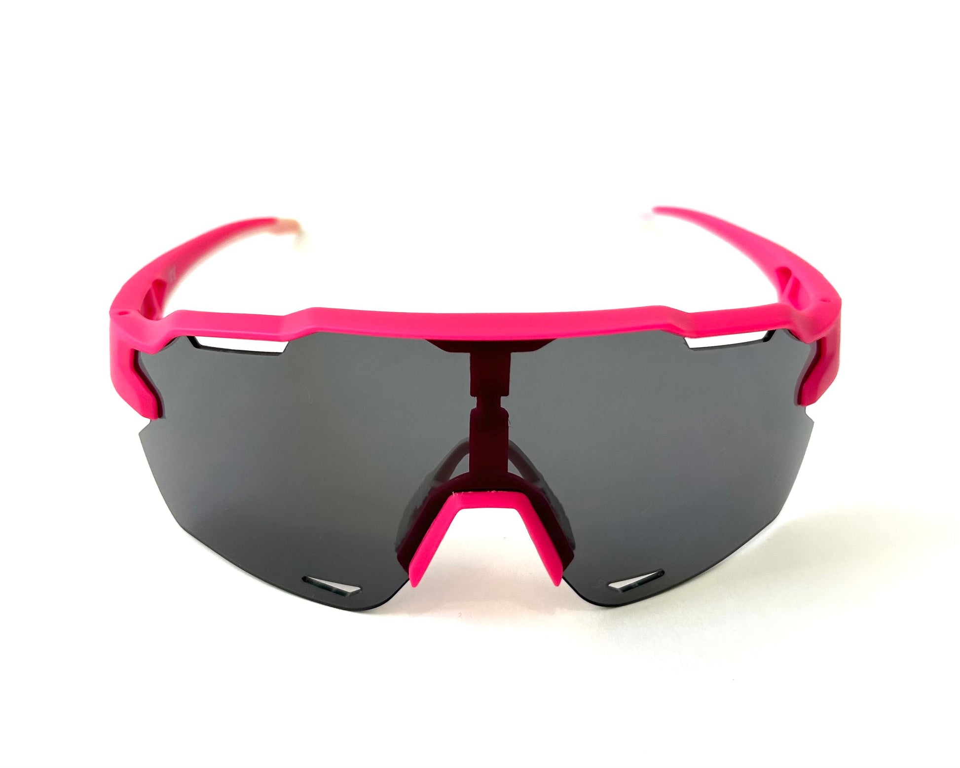 Diamond Krew Pink 2.0 Baseball Sunglasses | pink frame and lens detail