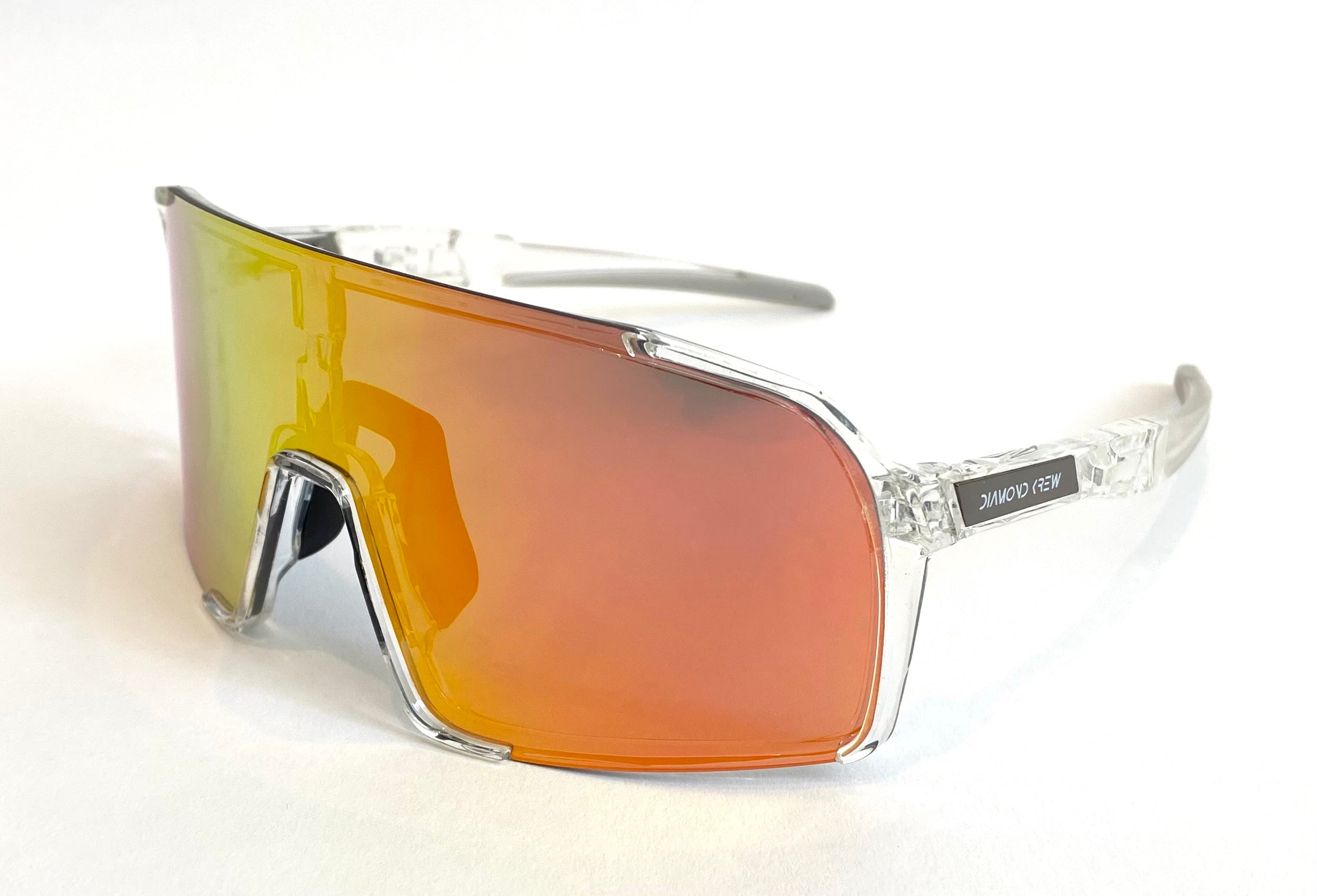 Diamond Krew Famous Baseball Sunglasses | black frame product view
