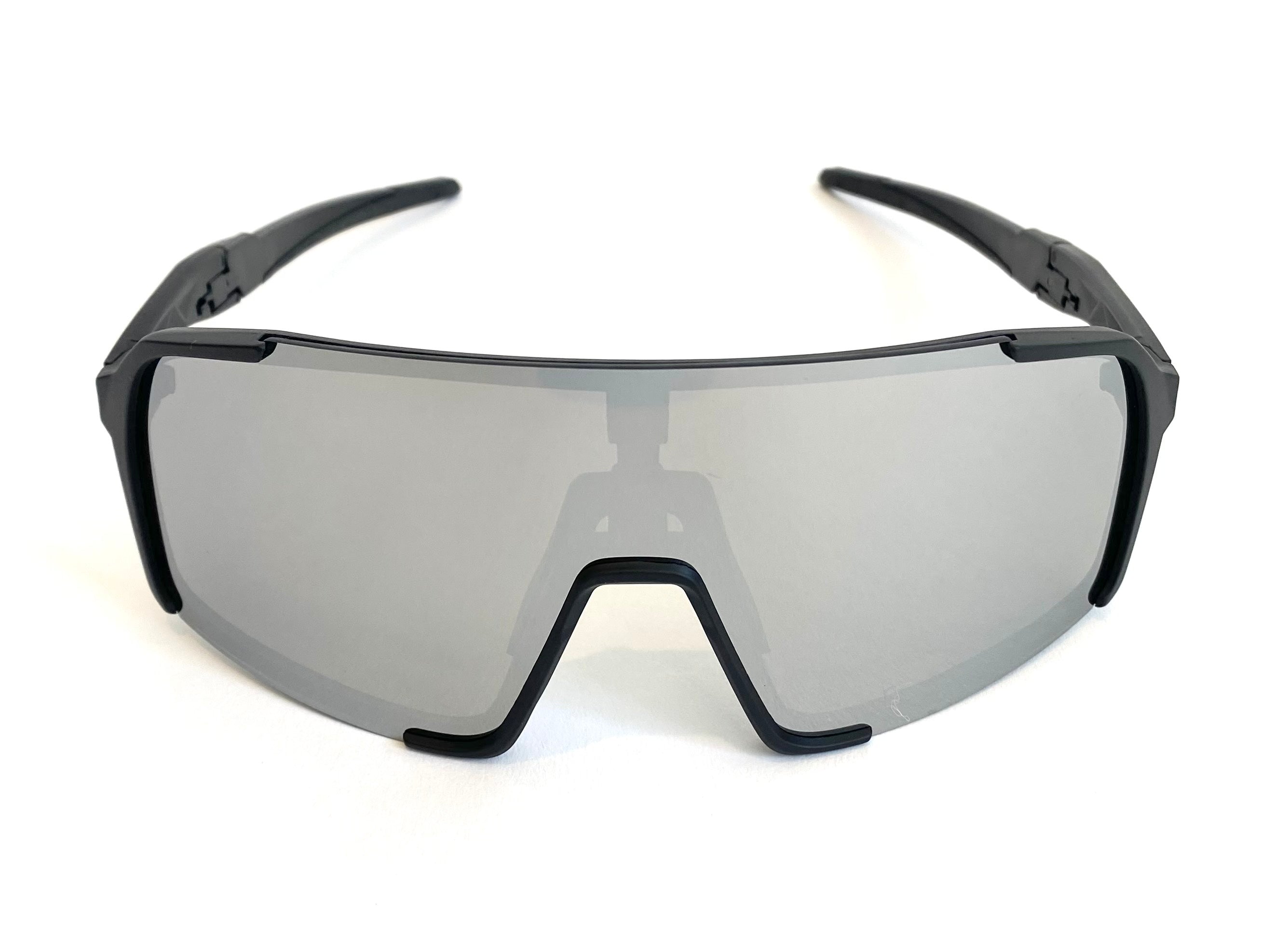 Diamond Krew Walk-Off Baseball Sunglasses | alternate view of black frame and lenses
