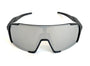 Diamond Krew Walk-Off Baseball Sunglasses | alternate view of black frame and lenses