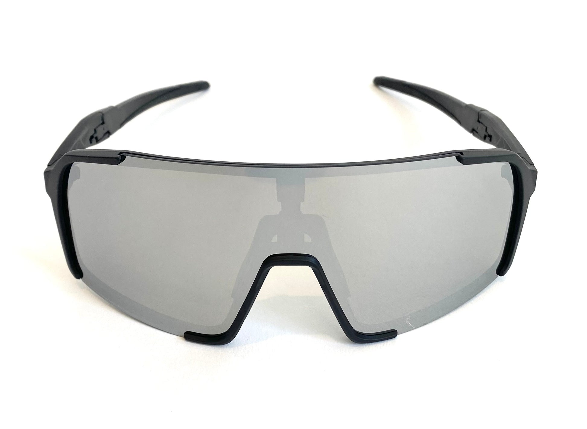 Diamond Krew Walk-Off Baseball Sunglasses | alternate view of black frame and lenses