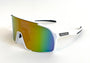 Diamond Krew Lucky Baseball Sunglasses | white frame product view