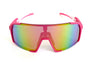 Diamond Krew Pink Baseball Sunglasses | alternate view of black frame and lenses