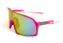 Diamond Krew Pink Baseball Sunglasses | black frame product view