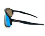 Diamond Krew Frost Baseball Sunglasses | black frame and lens detail