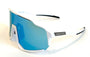 Diamond Krew Moon Shot Baseball Sunglasses | white frame product view