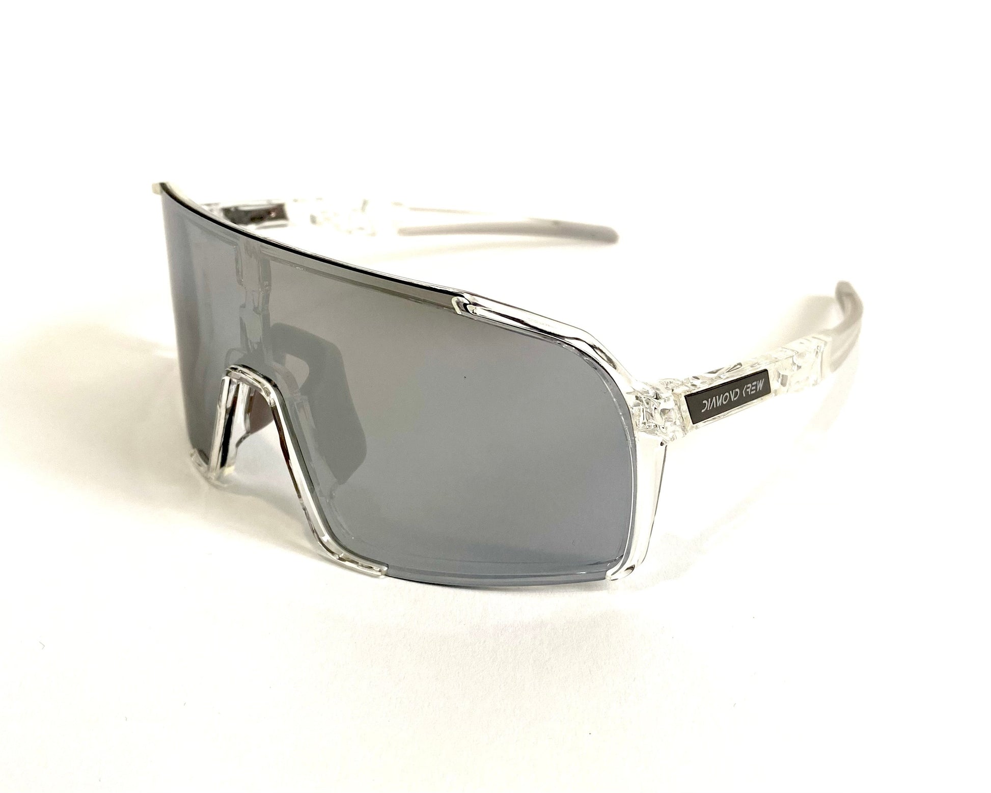 Diamond Krew MVP Baseball Sunglasses | clear frame product view