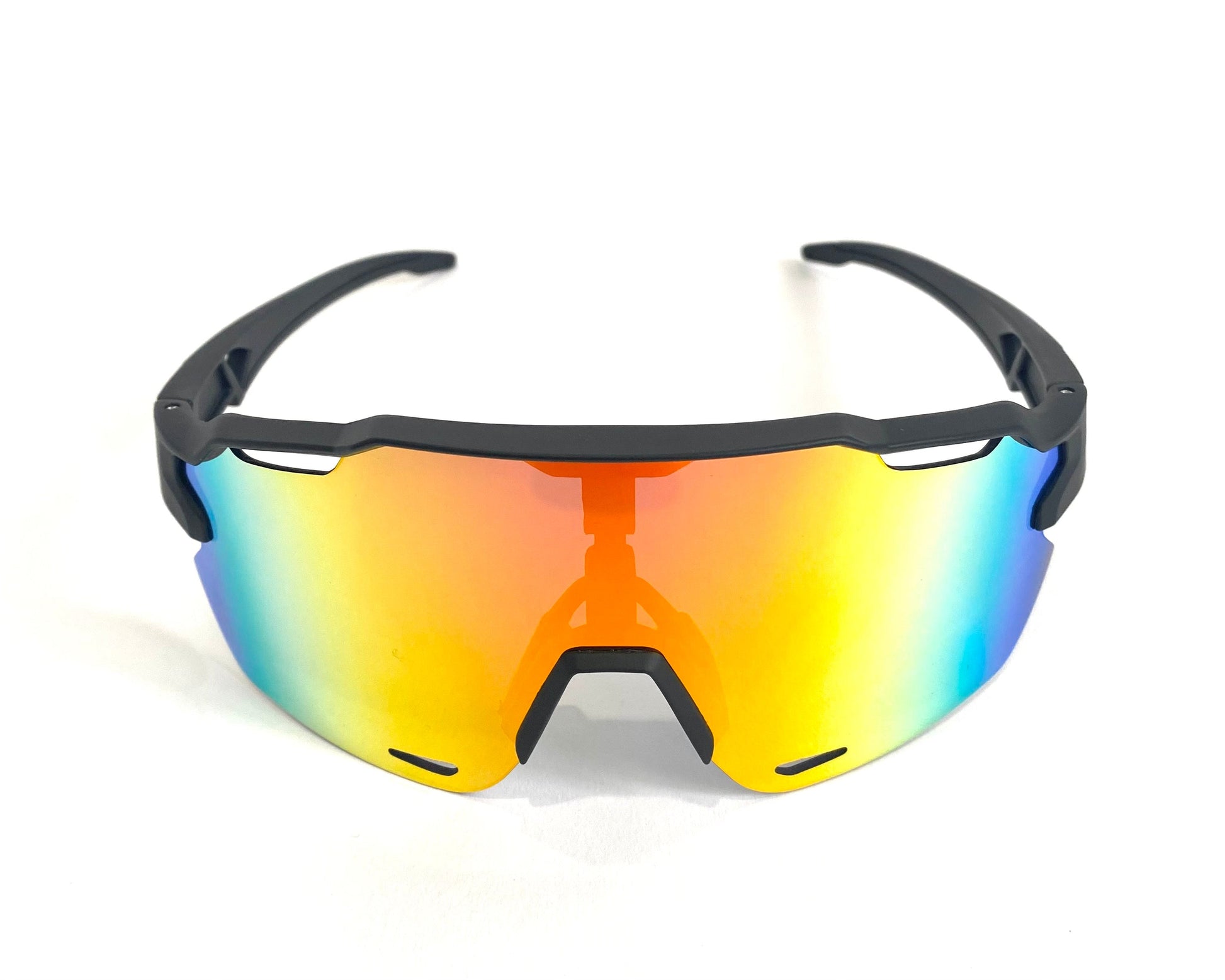 Diamond Krew Hollywood 2.0 Baseball Sunglasses | alternate view of black frame and lenses