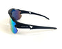 Diamond Krew Hollywood 2.0 Baseball Sunglasses | black frame and lens detail