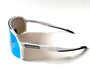 Diamond Krew Ace Baseball Sunglasses | white frame and lens detail