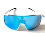 Diamond Krew Ace Baseball Sunglasses | alternate view of white frame and lenses