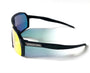 Diamond Krew Hollywood Youth Baseball Sunglasses | black frame and lens detail