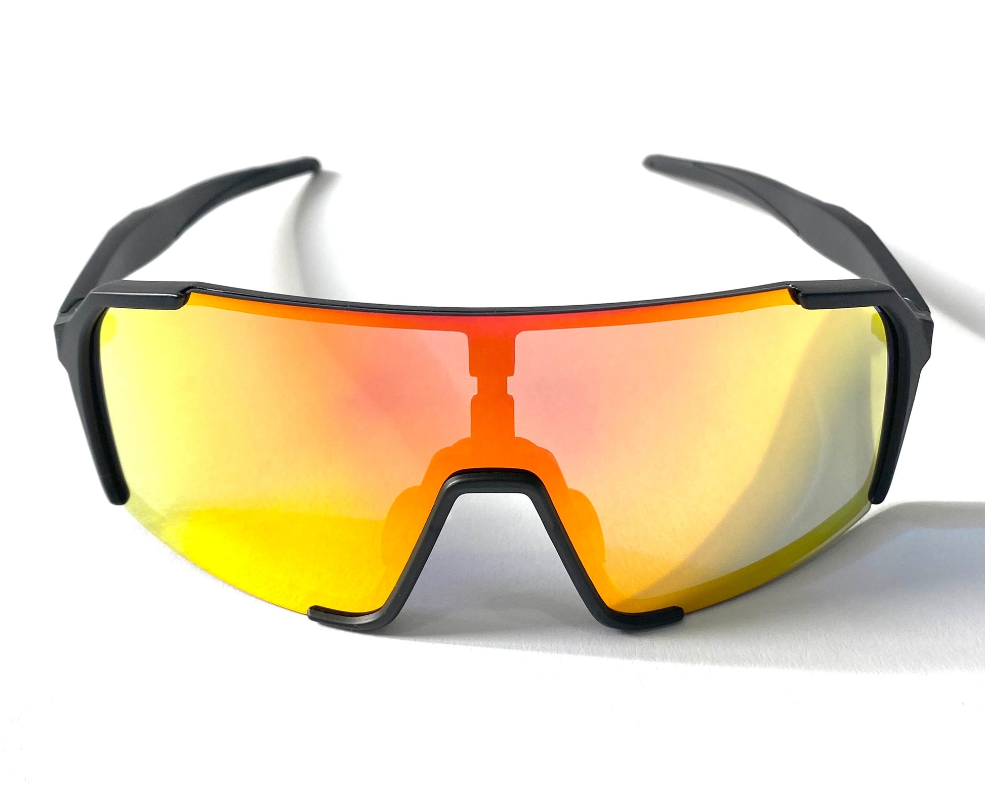 Diamond Krew Hollywood Youth Baseball Sunglasses | alternate view of black frame and lenses