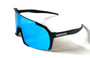 Diamond Krew Showtime Youth Baseball Sunglasses | black frame product view