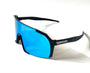 Diamond Krew Showtime Youth Baseball Sunglasses | black frame product view
