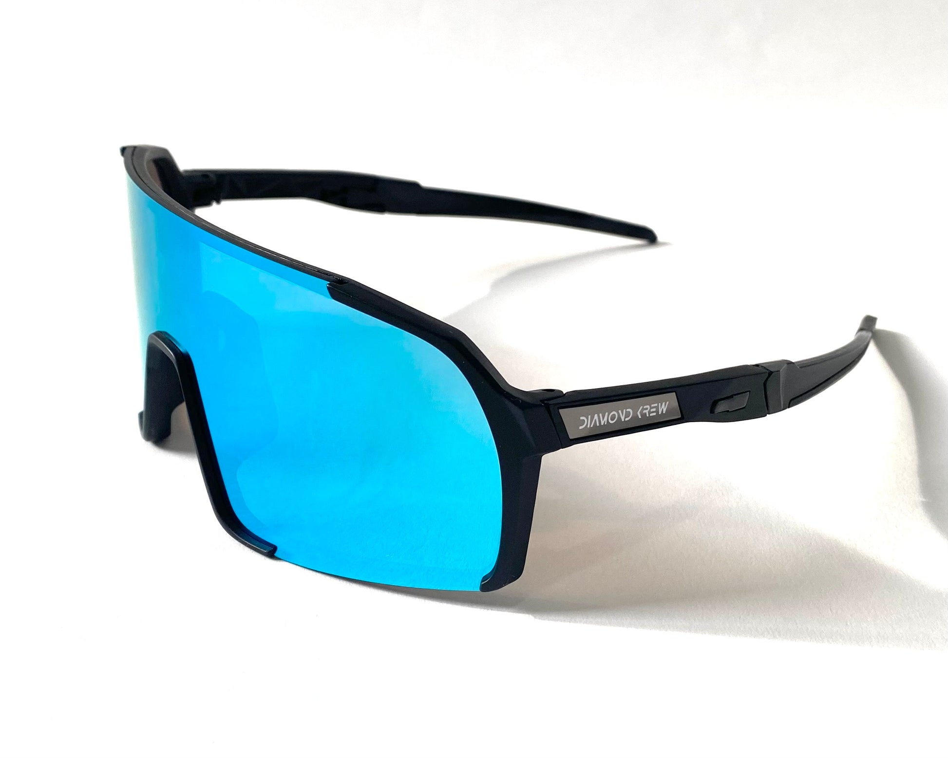 Diamond Krew Showtime Baseball Sunglasses | black frame product view