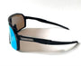Diamond Krew Showtime Baseball Sunglasses | black frame and lens detail