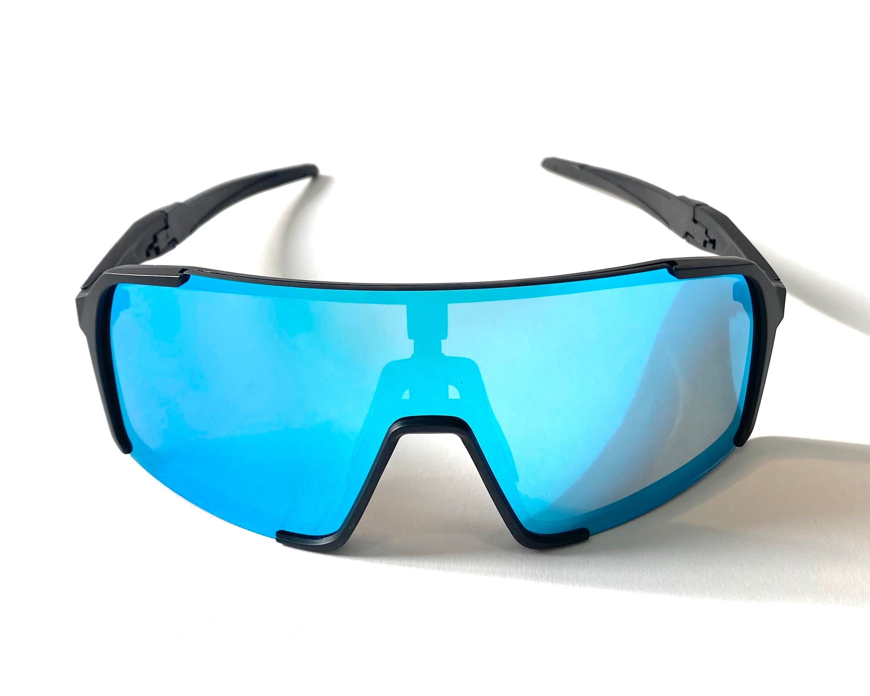 Diamond Krew Showtime Baseball Sunglasses | alternate view of black frame and lenses