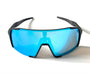 Diamond Krew Showtime Baseball Sunglasses | alternate view of black frame and lenses