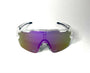 Diamond Krew Wild Baseball Sunglasses | alternate view of clear frame and lenses