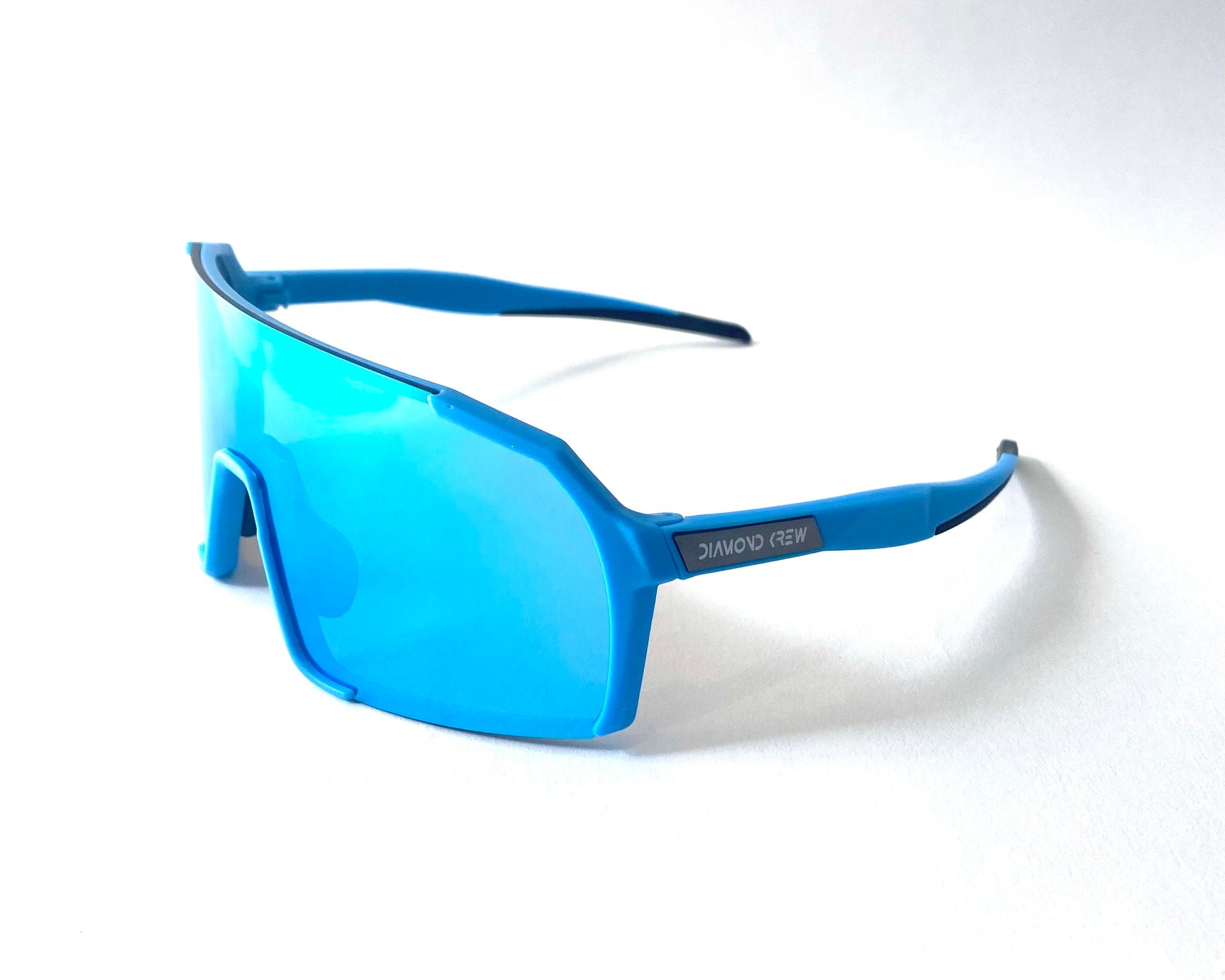 Diamond Krew Frozen Youth Baseball Sunglasses | black frame product view
