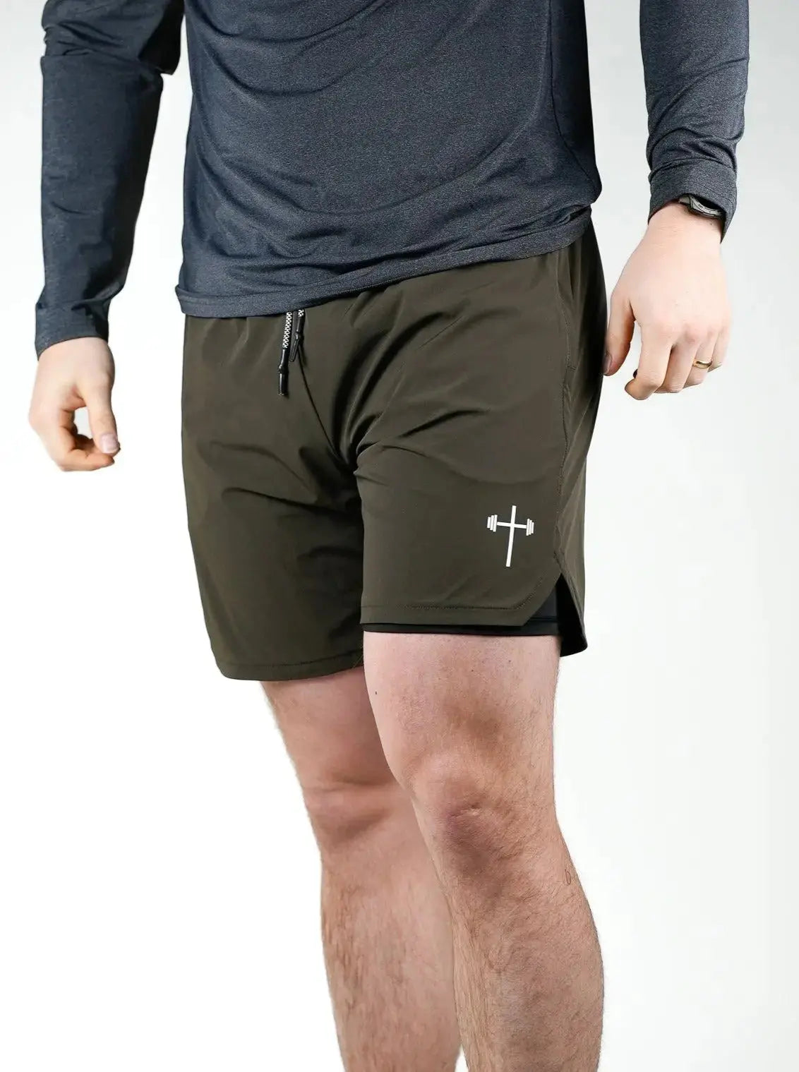 HolStrength Active Liner Shorts 7"