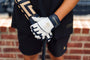 Luccini Baseball Batting Gloves | Legacy Series – White/Navy
