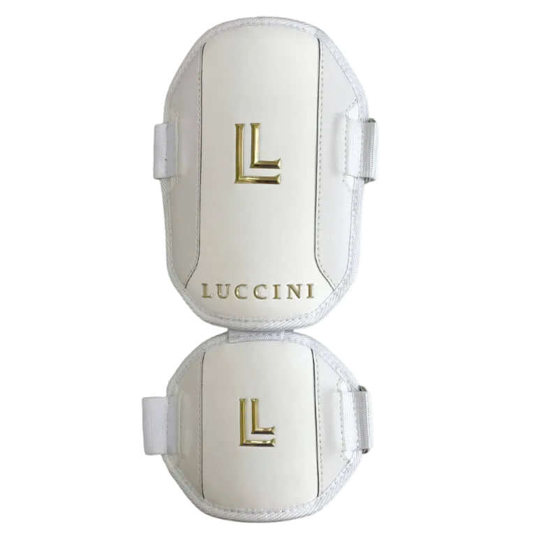 Luccini Baseball Elbow Guard - White