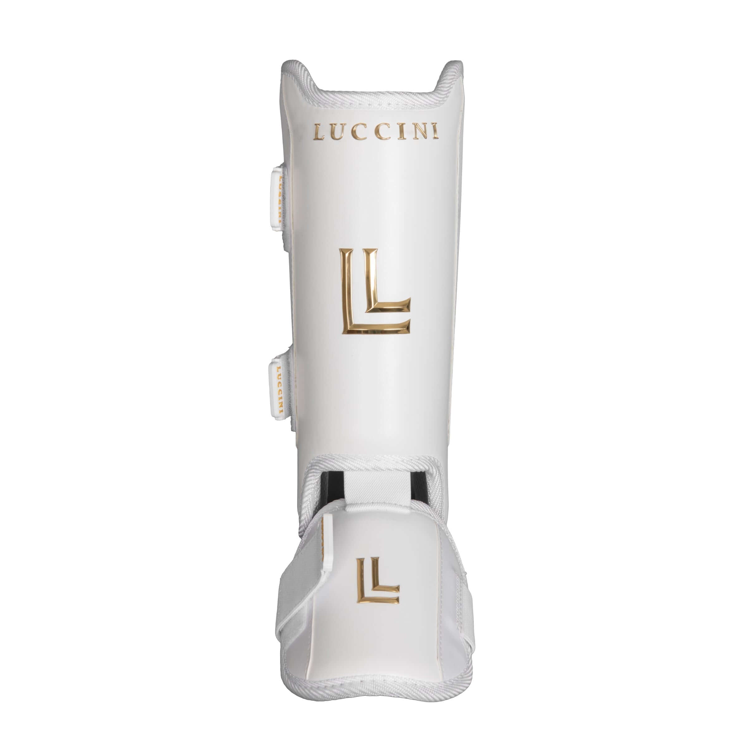 Luccini Baseball Shin Guard - White