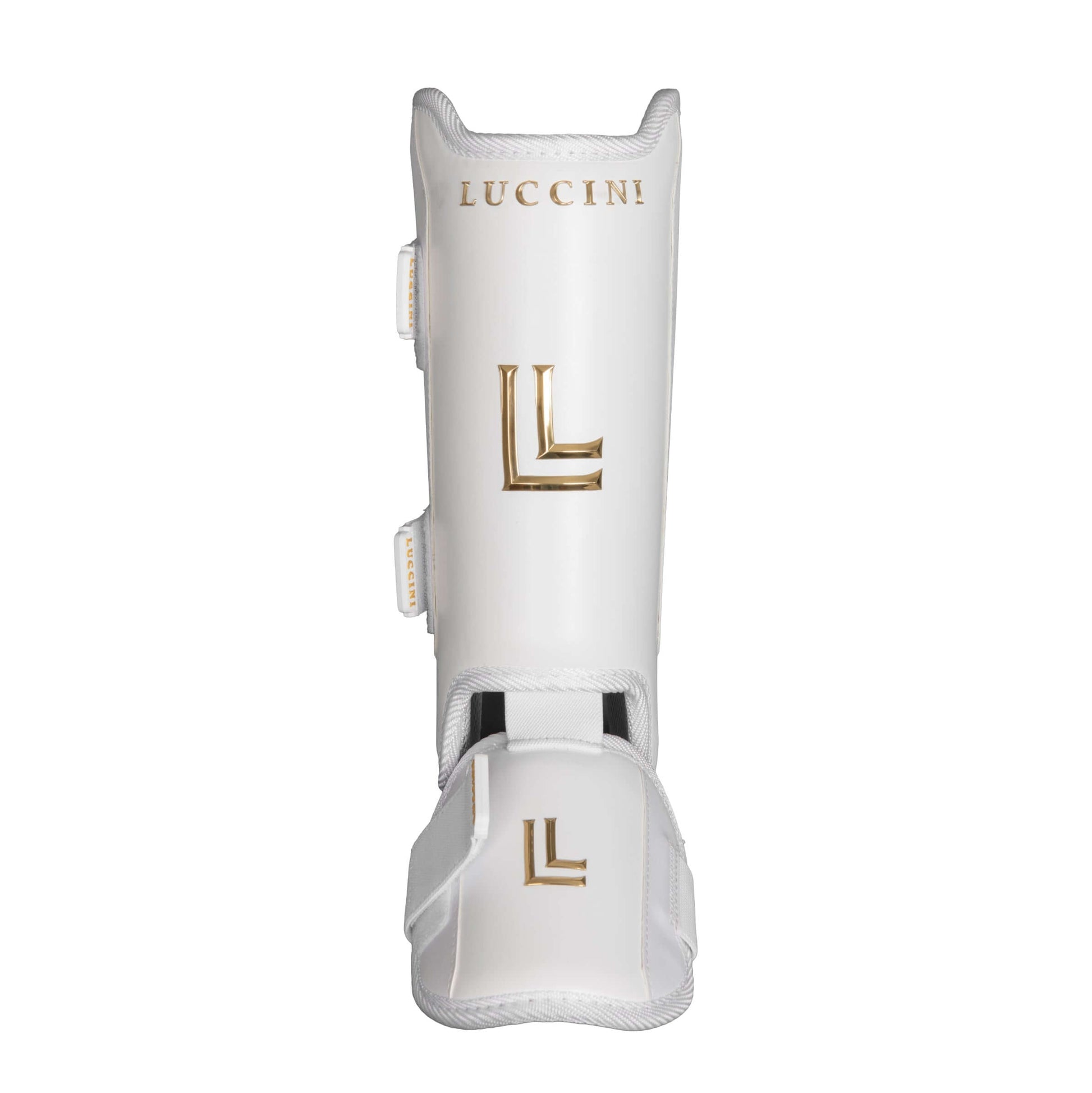 Luccini Baseball Shin Guard - White