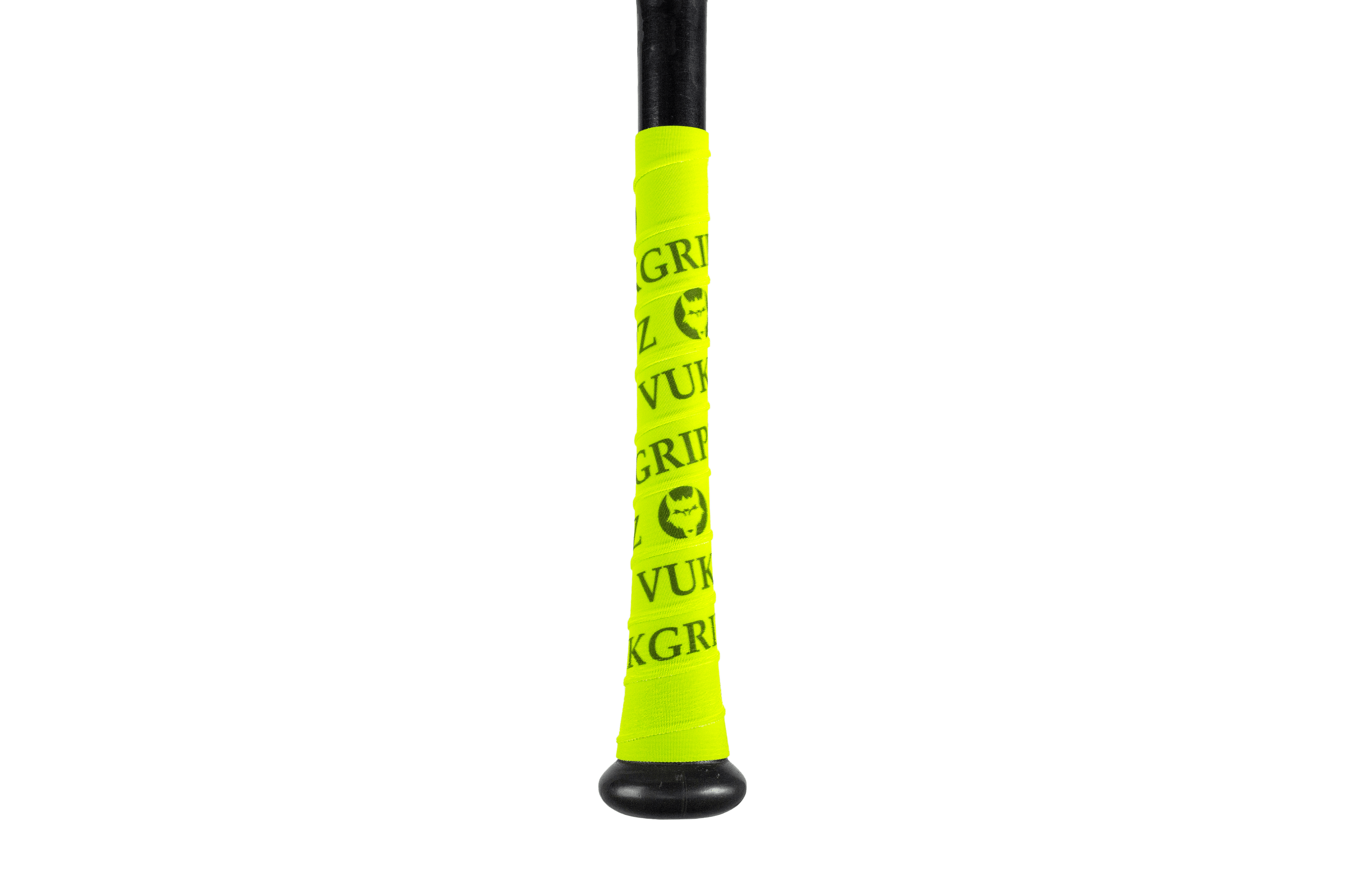 Neon Green Bat Grip Tape on a baseball bat for superior grip and performance.