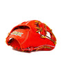 Jax Baseball Fielding Glove | CB-3 | Infield | Red, 11.5 inches, leather, large pocket for fielding.