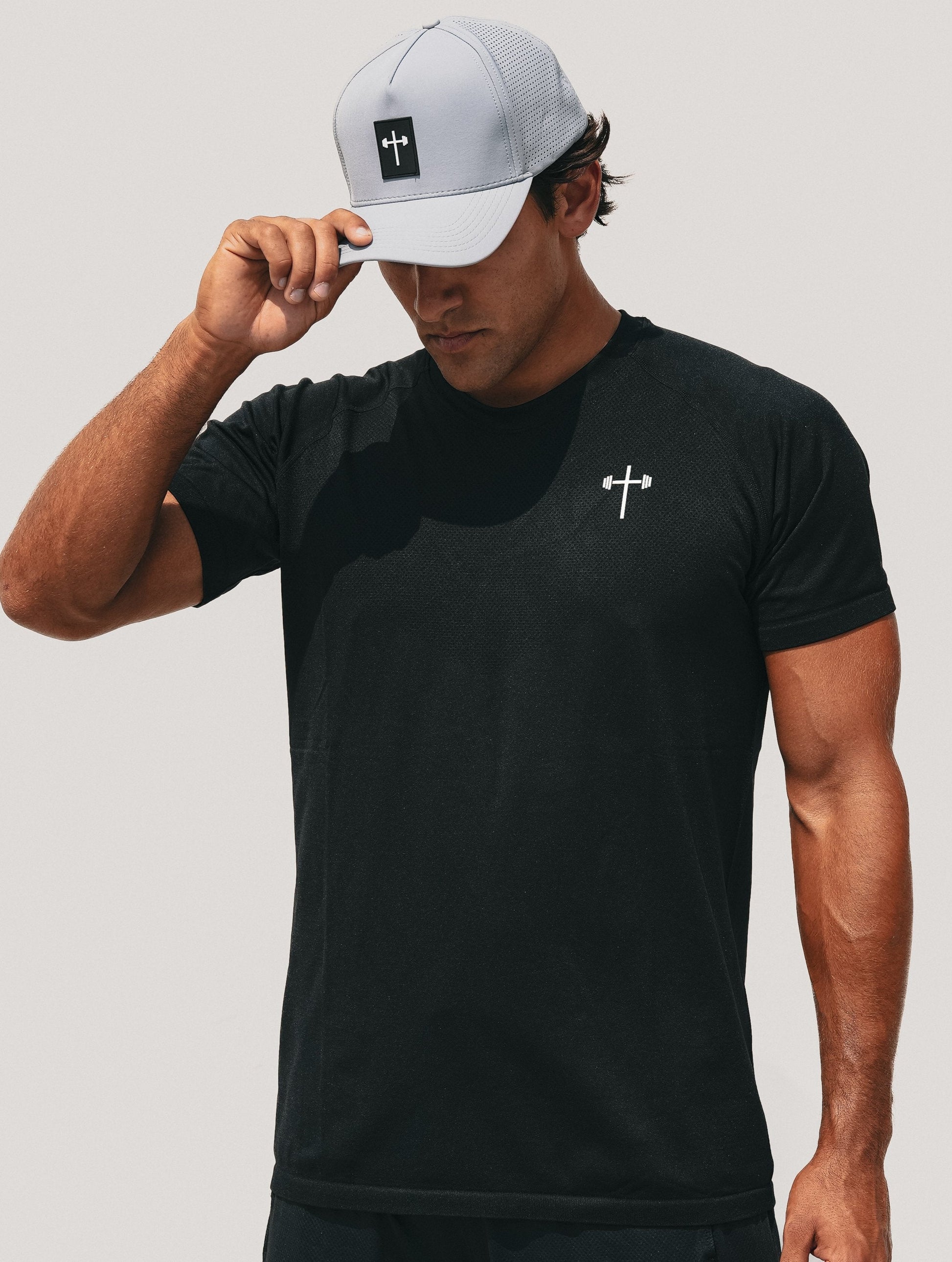 Seamless Tee black