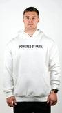 HolStrength Powered By Faith Hoodie white 