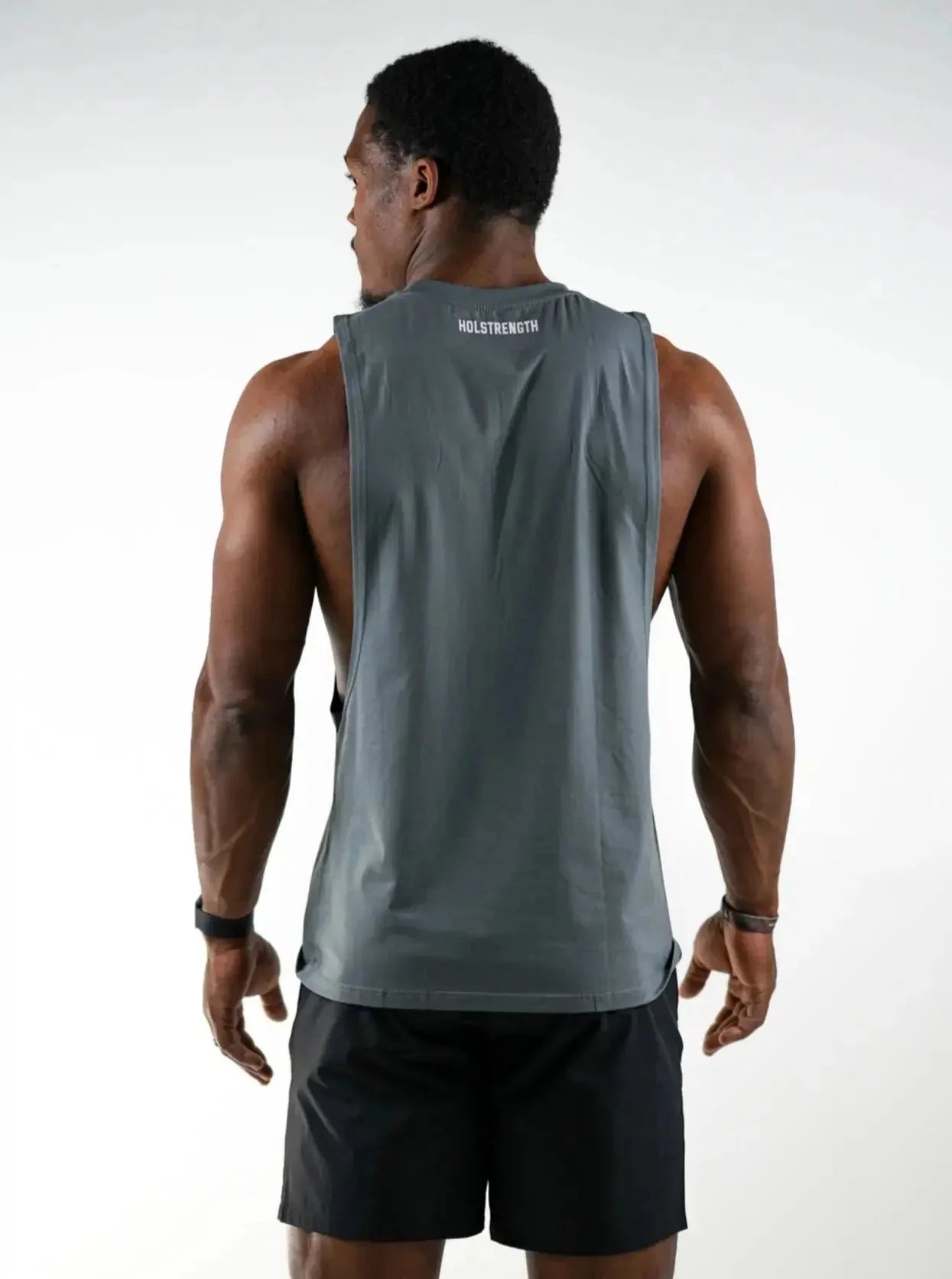 Premium Cut Off shirt dark grey