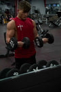 Premium Cut Off shirt red