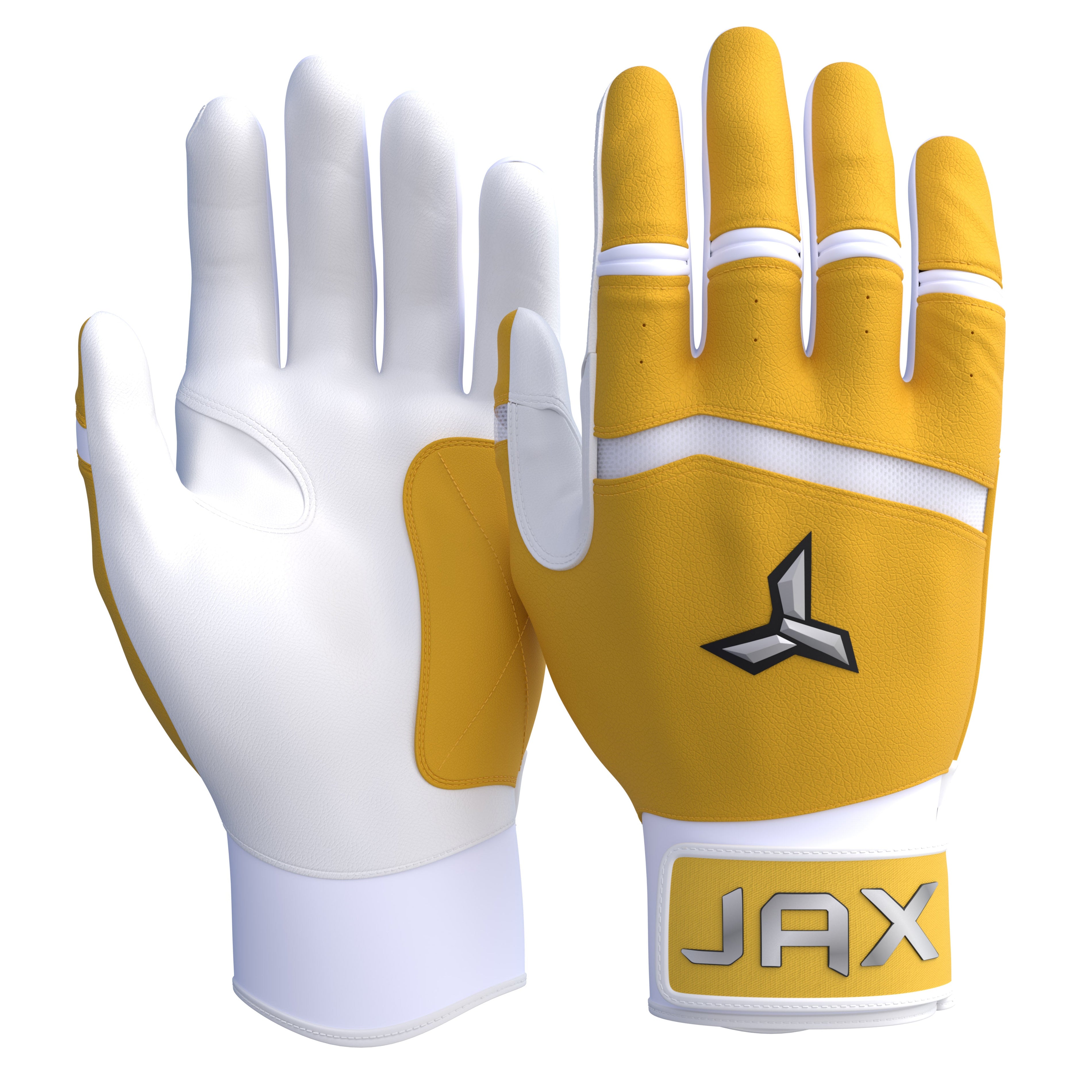 Jax Baseball Batting Gloves | Lead Off Lemon | Pro Cuff