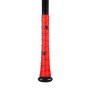 Pulse Red Bat Grip Tape with Black featuring a sleek red design for enhanced grip and performance.