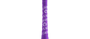 Purple Bat Grip Tape with White