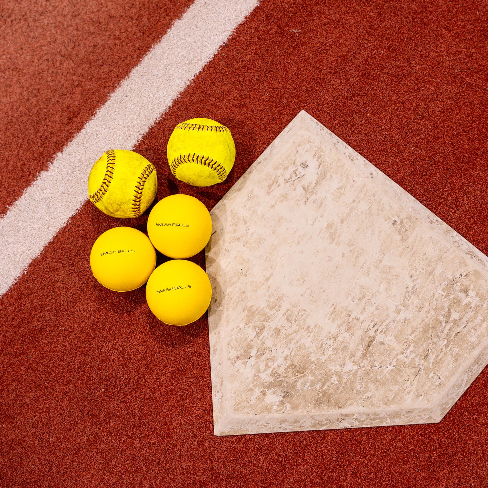 Smushballs Softball Training Balls | Yellow