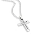 Christian Cross Necklace | Cut Out Cyber Cross