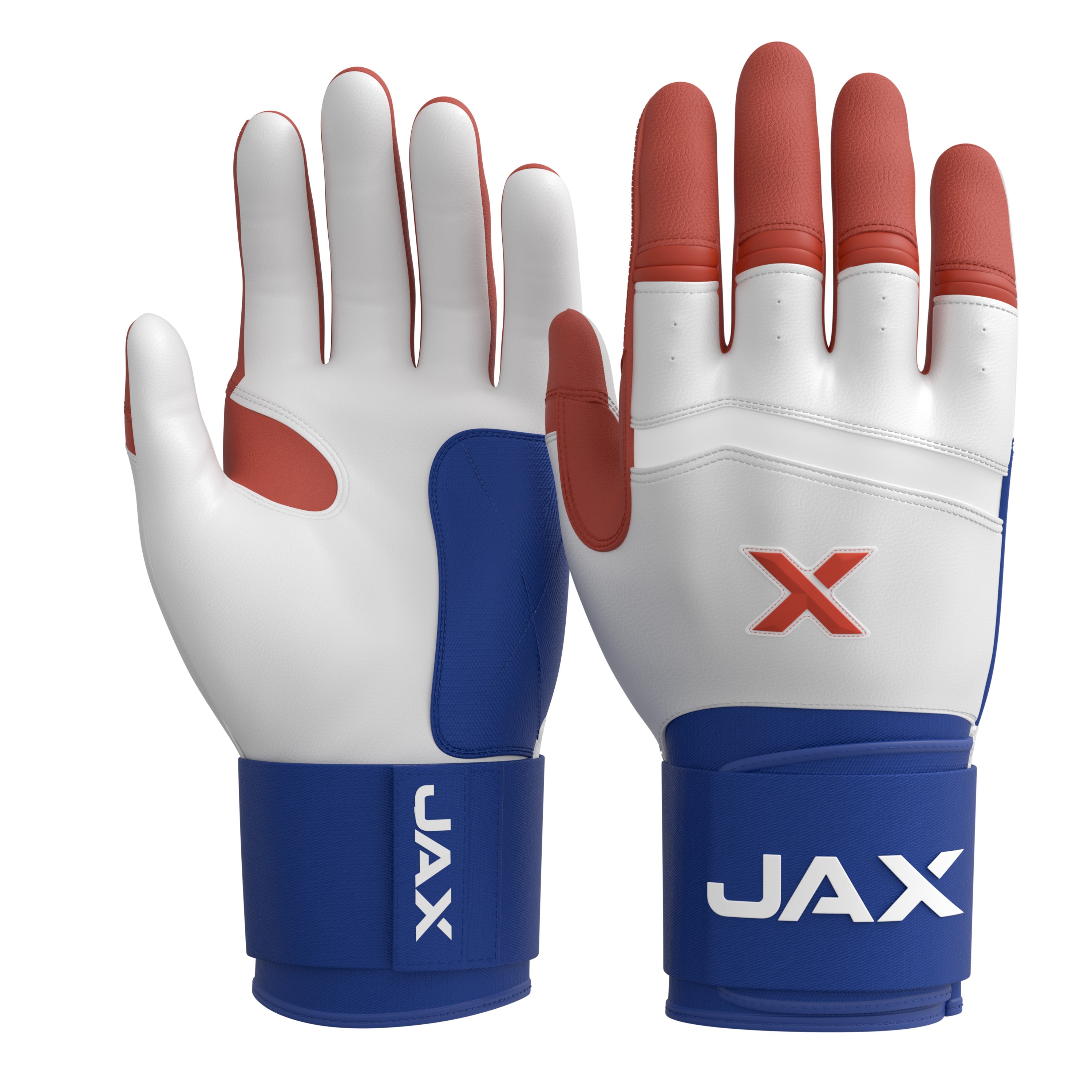 Jax Athletics Batting Gloves USA Pop | Strap Cuff