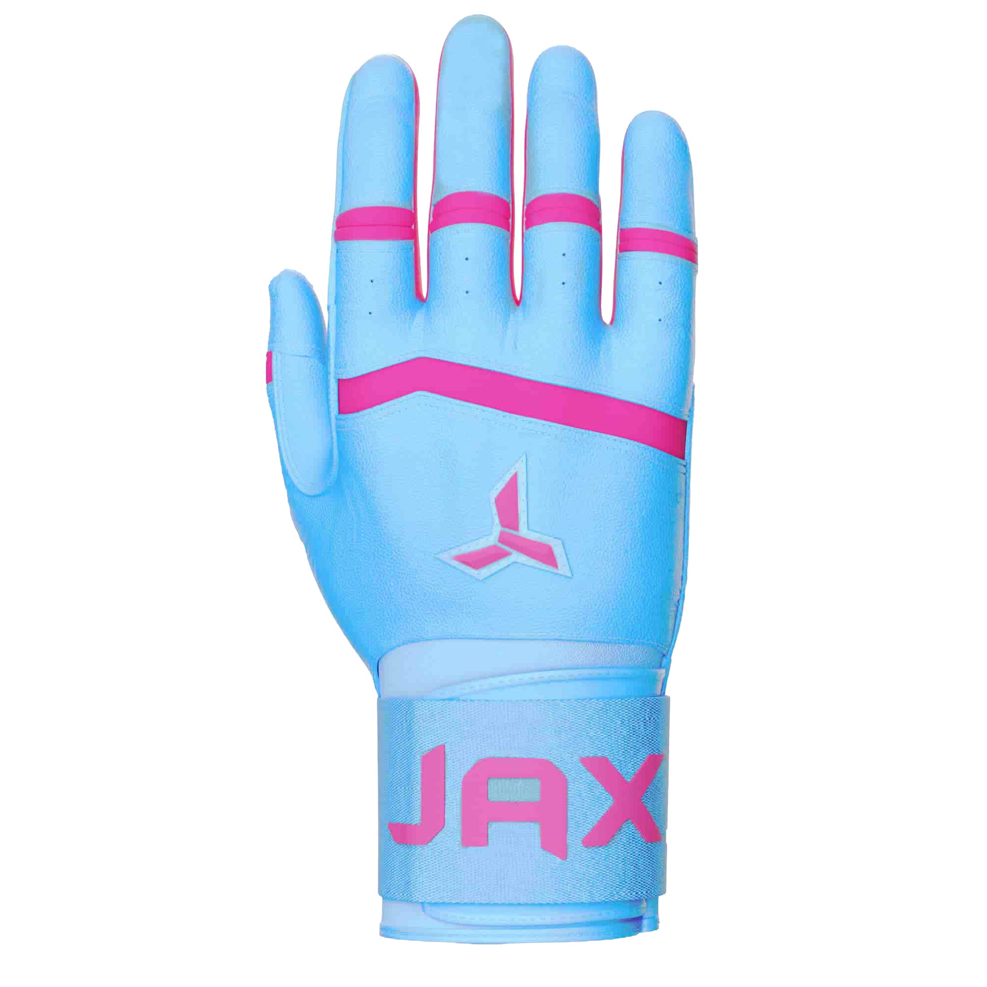 Jax Athletics Cotton Candy Baseball Batting Gloves | Strap Cuff