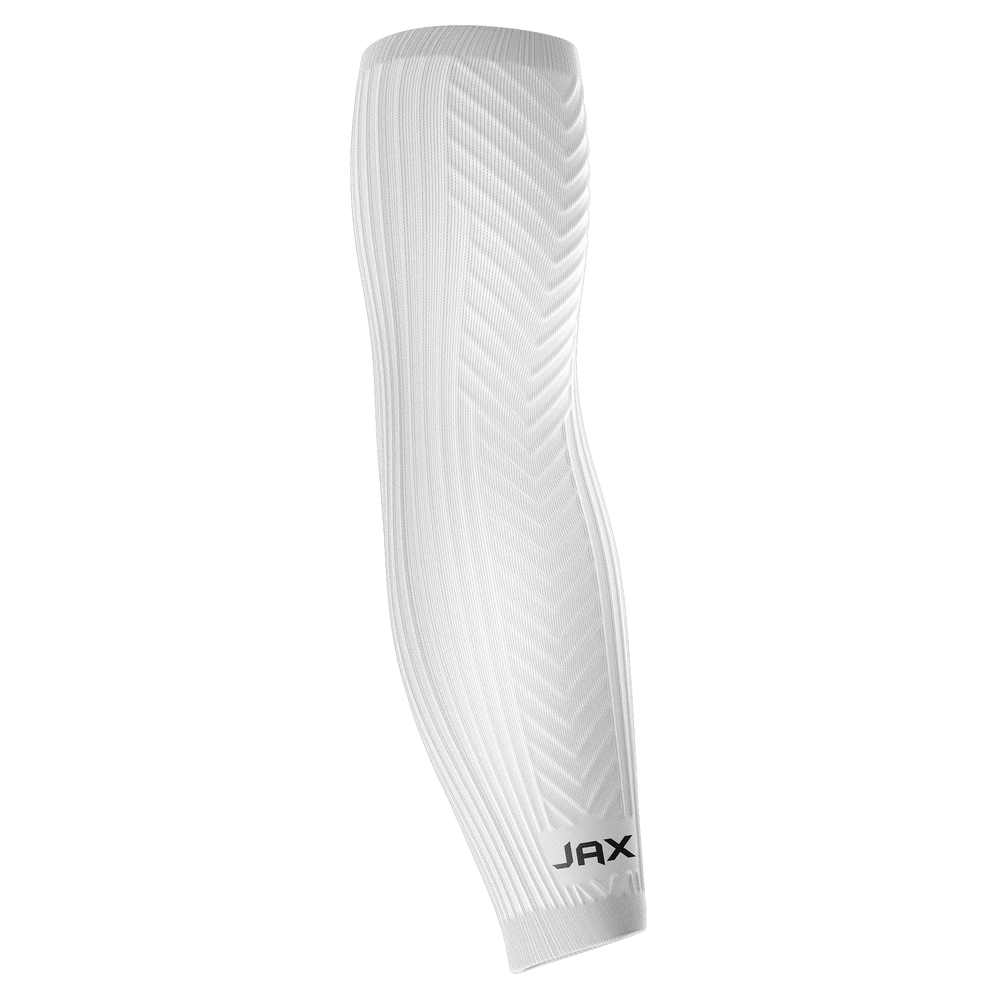 Jax Athletics Recovery Premium Arm Sleeve | White