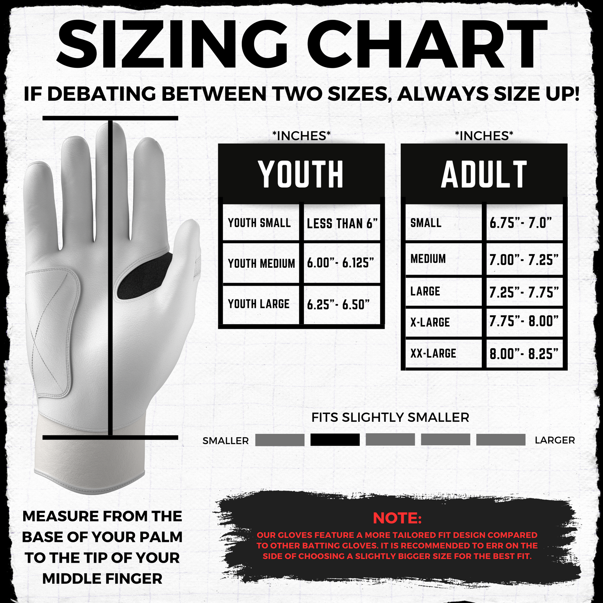 Jax Athletics USA 2024 Batting Gloves | Strap Cuff